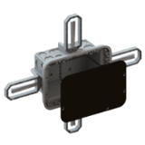 9916.40 - Flush mounting transition box system Prefix®