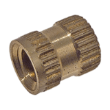 BN 1041 Threaded inserts for mouldings type H, closed, long