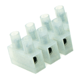 BN 20496 - Terminal blocks 12 way (BM), without wire protectors, PA 6.6, natural