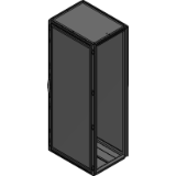 MCS-DGSFM - Mild steel combinable version, single door enclosure