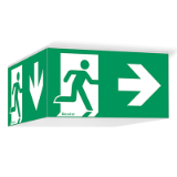 Exit sign cube W60