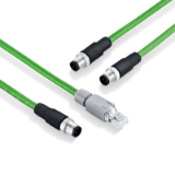 câbles de raccordement avec prise pour Ethernet