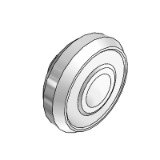 Rolamentos - Ball bearing rollers for COMPACT RAIL linear guide rail