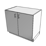 C04G0 Cabinet UCB 2 Shelf 2 Door 36x36x22