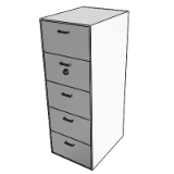 F0425 Cabinet Filing Security Full Height