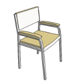 F0205 Side Chair With Arms