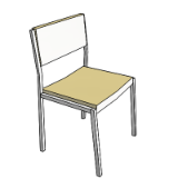 F0210 Side Chair Without Arms