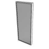 A1080 Mirror Posture Wall Mounted 28x6