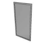 A1085 Mirror Ss With Ss Frame 36x18