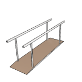 M8240 Parallel Bars Physical Therapy