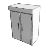 R6280 Refrigerator Lab Ss 2 Door 6 Shelves