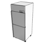 R6070 Refrigerator Freezer Biological Upright 18 Cubic Feet