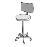 M8940 Stool Anesthesia With Back