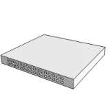 A0916 Switching Module Desktop Fast Ethernet 18x16