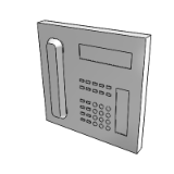 A1012 Telephone Wall Mounted 1 Line 12x12