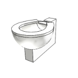 P9056 Toilet Floor Mounted Bariatric