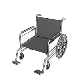 M4710 Wheelchair Patient Bariatric Transport Folding