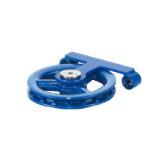 Fig. 8260 - Chain wheel with chain guide
